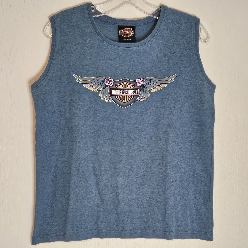 Vtg Harley Davidson Sturgis 1999 Womens Tank Top